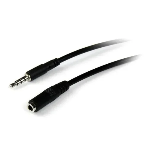 Startech Cable De 2M De Extension Alargador De Auriculares Headset Mini-Jack 3 MUHSMF2M img-1