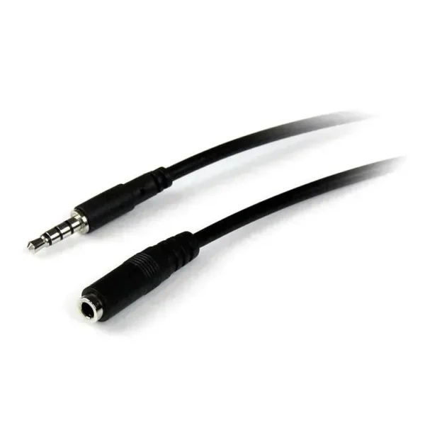 Startech Cable De 2M De Extension Alargador De Auriculares Headset Mini-Jack 3 MUHSMF2M img-1