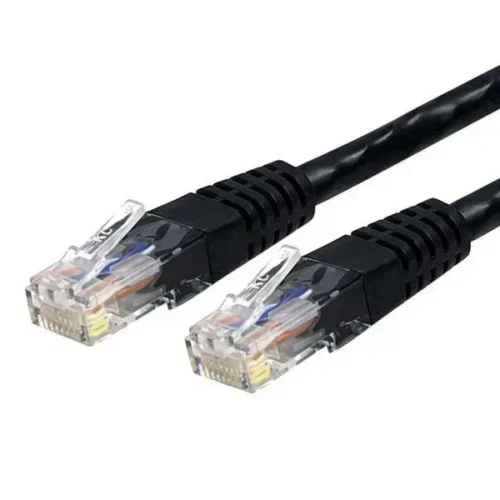 Startech Cable De 3M Negro De Red Gigabit Cat6 Ethernet Rj45 Utp Moldeado C6PATCH10BK img-1