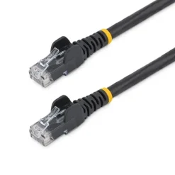 Startech Cable De 3M Negro De Red Gigabit Cat6 Ethernet Rj45 Utp Moldeado C6PATCH10BK img-1