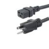Cable Alimentación Startech 3m, NEMA 5-15P a C19, 125V, 15A, SJT, Negro (MPN PXT515191410, Cables De Poder) img-1
