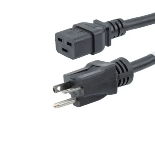 Startech Cable De Alimentación Resistente De 10 Pies (9.8 Ft), Ca Nema 5-15P A PXT515191410