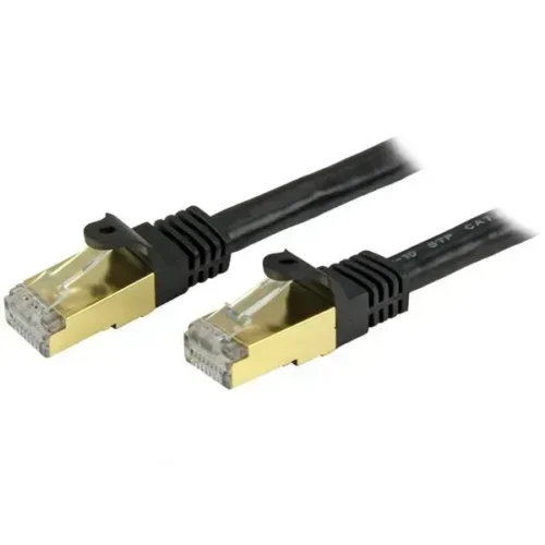 Startech Cable De Red 3 Metros, Cat6A, Stpa, Ul/Tia, Rj45 Blindado, 100 Gigabit C6ASPAT10BK img-1