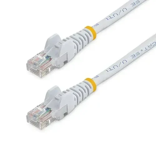 Startech Cable De Red De 10M Blanco Cat5E Ethernet Rj45 Sin Enganches (MPN 45PAT10MWH, Cables De Red) img-1