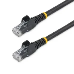 Startech Cable De Red De 10M Negro Cat5E Ethernet Rj45 Sin Enganches (MPN 45PAT10MBK, Cables De Red) img-1