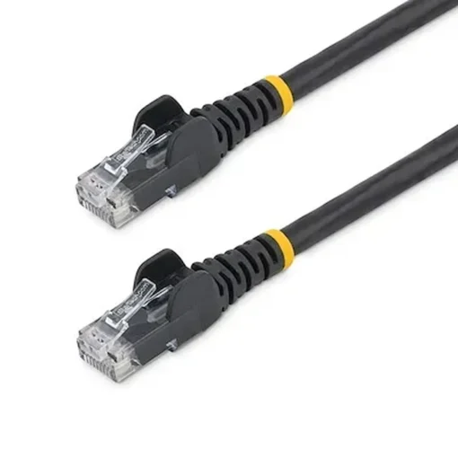 Startech Cable De Red De 10M Negro Cat5E Ethernet Rj45 Sin Enganches (MPN 45PAT10MBK, Cables De Red) img-1
