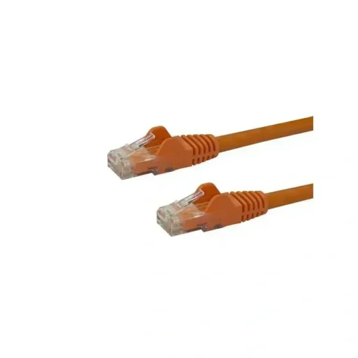 Cable Ethernet Naranja Cat6 15cm Startech, Gigabit, RJ45, Snagless (MPN N6PATCH6INOR, Cables De Red) img-1