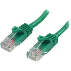Startech Cable De Red De 5M Verde Cat5E Ethernet Rj45 Sin Enganches Extremo (MPN 45PAT5MGN, Cables De Red) img-1