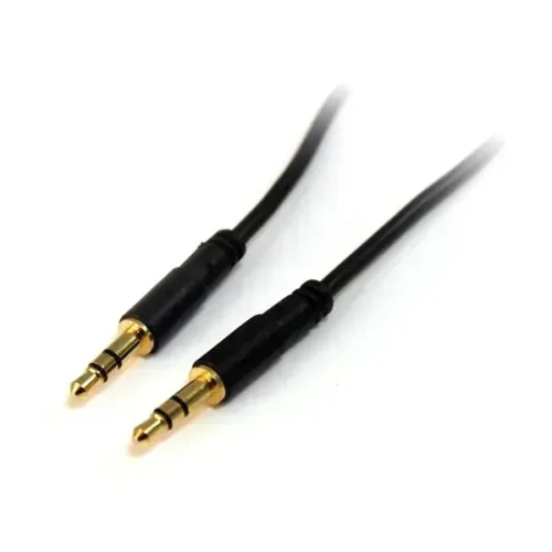 Startech Cable Delgado De 91Cm De Audio Estéreo Conector Mini Jack 3,5Mm Plug MU3MMS img-1