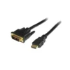 Startech Cable Hdmi A Dvi 1M Dvi-D Macho Hdmi Macho Adaptador Negro (MPN HDDVIMM1M, Cables, adaptadores y accesorios para pantallas) img-1