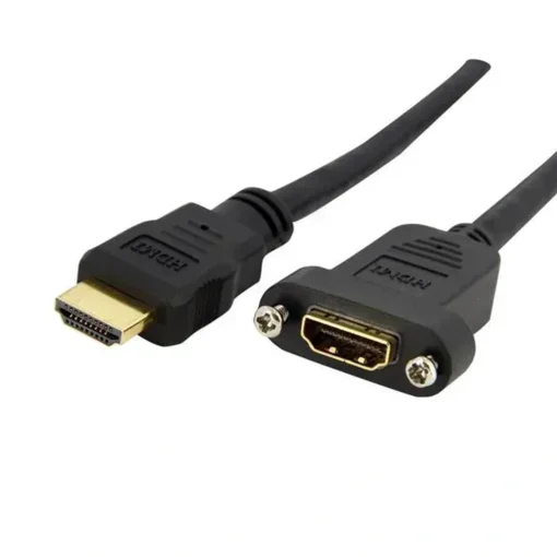 Startech Cable Hdmi De Alta Velocidad De 91Cm Para Montaje En Panel Hembra (MPN HDMIPNLFM3, Cables, adaptadores y accesorios para pantallas) img-1