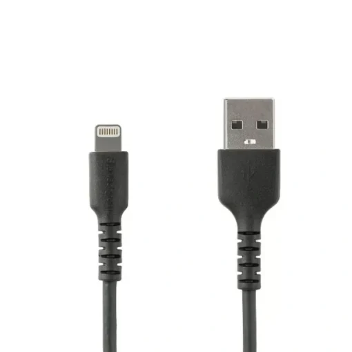Startech Cable Resistente Usb-A A Lightning De 2 M Negro Cable De (MPN RUSBLTMM2MB, Accesorios para portátiles) img-1