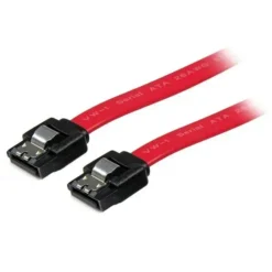 Startech Cable Sata Con Cierre De Seguridad De 30cm LSATA12 img-1