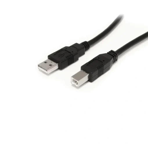 Startech Cable USB Activo de 9m para Impresora - 1x USB A Macho - 1x USB B Macho (MPN USB2HAB30AC, Cables y accesorios para PC) img-1