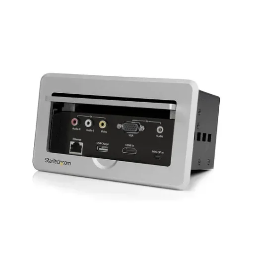 Startech Caja De Conectividad Para Mesa De Juntas, Módulo De Conexiones Hdmi Vga (MPN BOX4HDECP, Cables, adaptadores y accesorios para pantallas) img-1