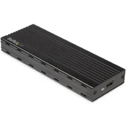 Startech Caja Externa Para Ssd Nvme, Compatible Con Thunderbolt 3, Con Cable (MPN M2E1BMU31C, Discos externos) img-1