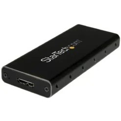 Startech Cofre Usb 3.1 (10Gbps) Para Unidades Msata Aluminio 1 X Ssd (MPN SMS1BMU313, Almacenamiento para servidor) img-1