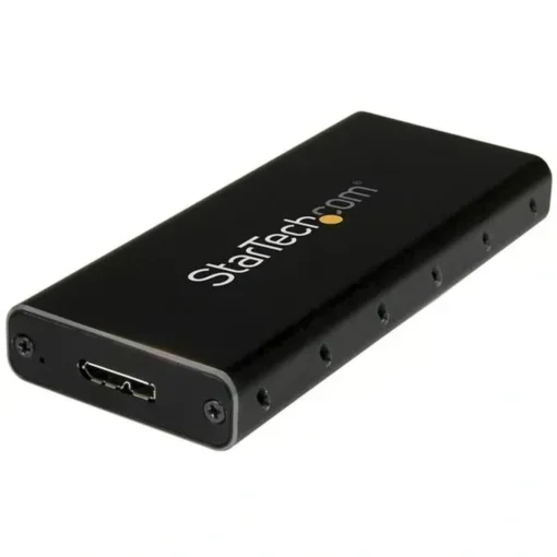 Startech Cofre Usb 3.1 (10Gbps) Para Unidades Msata Aluminio 1 X Ssd (MPN SMS1BMU313, Almacenamiento para servidor) img-1