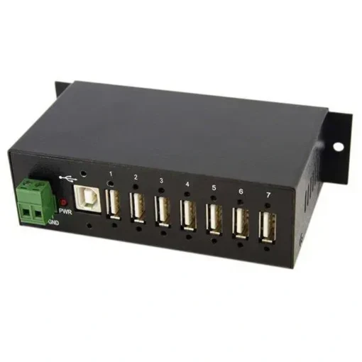 Startech Concentrador Usb Usb Externo Negro Conforme Con Normas Taa 7 Total (MPN ST7200USBM, Adaptadores, HUBs y Dockings) img-1