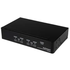 Startech Conmutador Switch KVM 4 puertos DisplayPort DP Hub Concentrador USB 2.0 SV431DPUA