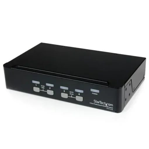 Startech Conmutador Switch Profesional Kvm 4 Puertos Video Vga Usb Hasta 19 SV431USB img-1