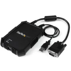 Startech Consola Kvm Con Carcasa Resistente De Ordenador Portátil A Servidor (MPN NOTECONS02X, Cables, adaptadores y accesorios para pantallas) img-1