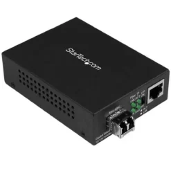 Startech Conversor Compacto De Medios Ethernet Gigabit A Fibra Multimodo Lc (MPN MCM1110MMLC, Adaptadores y Accesorios De Red) img-1