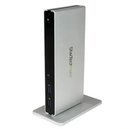 Startech Docking Station Usb 3.0 Para Dos Pantallas Con Dvi Y Soporte (MPN USB3SDOCKDD, Bases Notebook) img-1