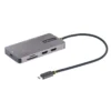 Dock Station Startech USB-C, HDMI 4K, 3xUSB-A, 100W PD, RJ-45, SD (MPN 127B-USBC-MULTIPORT, Adaptadores, HUBs y Dockings) img-1