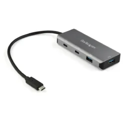 Startech HUB USB-C de 2x USB-A + 2x USB-C 3.2 Gen 2 SuperSpeed de 10Gbps (MPN HB31C2A2CB, Adaptadores, HUBs y Dockings) img-1