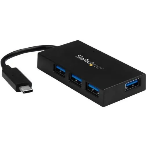 Startech Hub Concentrador Usb 3.0 De 4 Puertos Alimentado Usb-C A 4X Usb A HB30C4AFS img-1