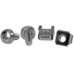 Tornillos y Tuercas Startech M6, 50 piezas, Acero Inoxidable (MPN CABSCREWM6, Racks) img-1