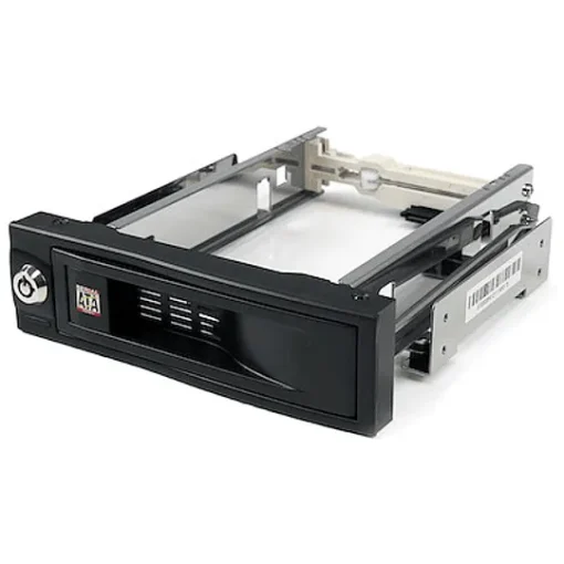 Startech Rack Móvil Aluminio Para Disco Duro Hdd Sata De 3,5" Pulgadas Sin HSB100SATBK