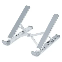 Soporte Elevador Plegable Startech, Aluminio Plata, 8 Ángulos, Capacidad 10kg (MPN LAPTOP-RISER-BAR, Bases Notebook) img-1