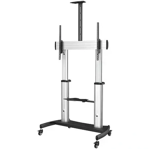 Startech Soporte Móvil De Tv , para 60-100", 100kg, altura ajustable con ruedas (MPN STNDMTV100, Cables, adaptadores y accesorios para pantallas) img-1