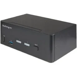 Startech Switch Conmutador Kvm De 2 Puertos Hdmi 2.0 4K Para 2 Monitores Vídeo (MPN SV231DHU34K6, Cables, adaptadores y accesorios para pantallas) img-1