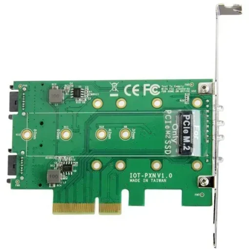 Startech Tarjeta Adaptadora Pci Express De 3 Puertos M2 Para Ssd (2X Ssd Sata PEXM2SAT32N1 img-1