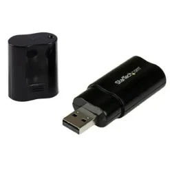 Startech Tarjeta De Sonido EstÉReo Usb Externa Adaptador Conversor (MPN ICUSBAUDIOB, Adaptadores, HUBs y Dockings) img-1