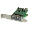 Startech Tarjeta PCIe USB 3.0 de 7 Puertos, Soporte Perfil Bajo, SATA (MPN PEXUSB3S7, Adaptadores, HUBs y Dockings) img-1