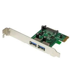 Startech Tarjeta Pci Express De 2 Puertos Usb 3.0 Superspeed Con Uasp Y PEXUSB3S24 img-1