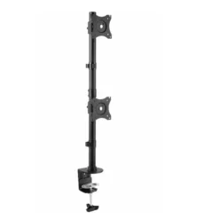 Startech .Com Vertical Escritorio Mount Dual Monitor Arm For Monitors 13" To 27" (MPN ARMDUALV, Cables, adaptadores y accesorios para pantallas) img-1