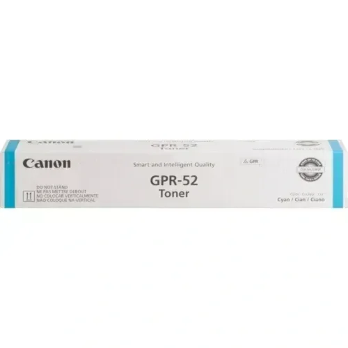 Tóner Canon GPR-52, Cyan, Hasta 11500 páginas, Láser (MPN 9107B003, Suministros para impresoras) img-1