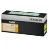 Tóner Lexmark Ultra alto Rendimiento 504U Negro (MPN 50F4U00, Suministros para impresoras) img-1