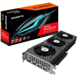 TVIDEO Gigabyte Video Cards Radeon RX 6700 XT Eagle OC 12G (MPN GV-R67XTEAGLEOC-12GD, Tarjetas gráficas para PC) img-1