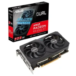 Tarjeta De Video ASUS AMD Radeon RX 6500 XT OC Edition (MPN DUAL-RX6500XT-O4G, Tarjetas gráficas para PC) img-1