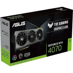 Tarjeta De Video ASUS TUF Gaming GeForce RTX 4070 OC Edition, 12GB GDDR6X (MPN TUF-RTX4070-O12G-GAMING, Tarjetas gráficas para PC) img-1