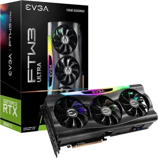 Tarjeta De Video EVGA RTX 3080 Ti FTW3 ULTRA, 12GB GDDR6X (MPN 12G-P5-3967-KR, Tarjetas gráficas para PC) img-1
