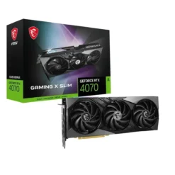 Tarjeta De Video MSI 12GB, GDDR6X, 192bit (MPN GEFORCE RTX 4070 GAMING X SLIM 12G, Tarjetas gráficas para PC) img-1