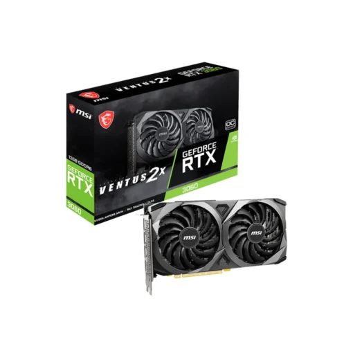 Tarjeta De Video Msi Geforce Rtx 3060 Ventus 2X Oc De 12Gb Gddr6 (MPN RTX 3060 VENTUS 2X 12G OC, Tarjetas gráficas para PC) img-1
