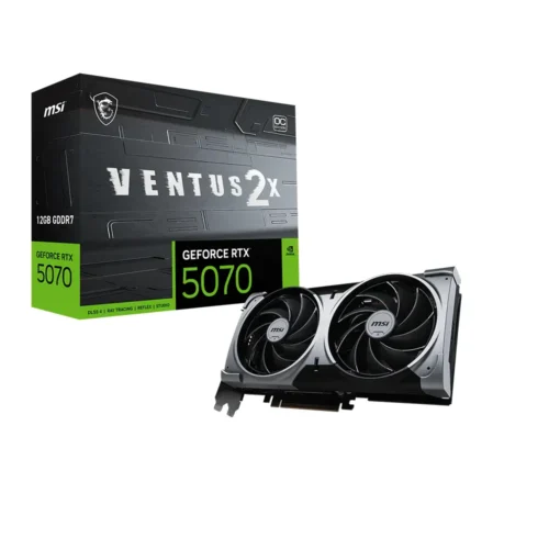 Tarjeta De Video Msi Geforce Rtx 5070 Ventus 2X Oc De 12Gb Gddr7 (MPN 912-V532-009, Tarjetas gráficas para PC) img-1
